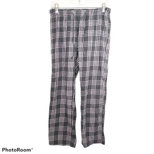 Pink and Black Plaid La Senza Pajama Bottoms